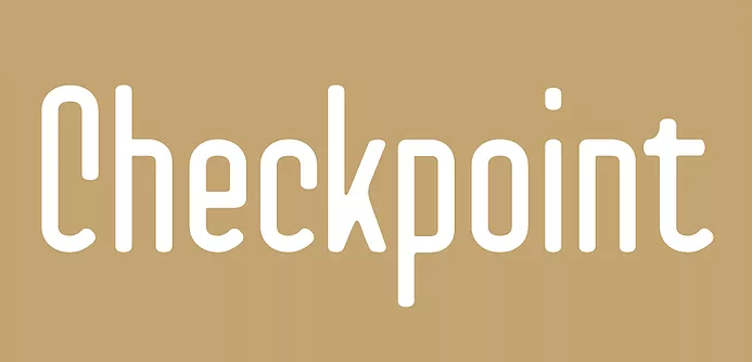 Ejemplo de fuente Checkpoint Light italic